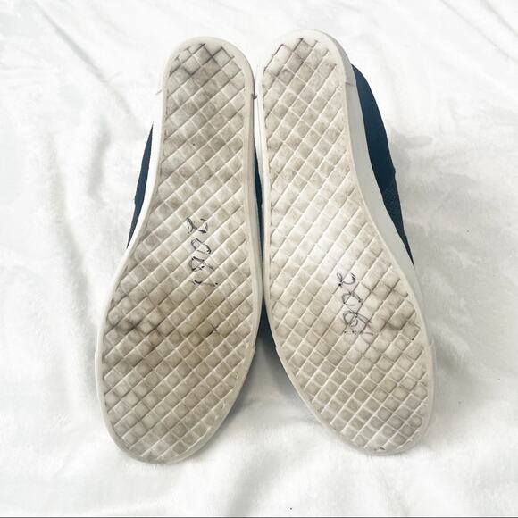 Steve Madden LEII WEDGE SNEAKER black pull on ankle size 8.5 - Picture 8 of 10